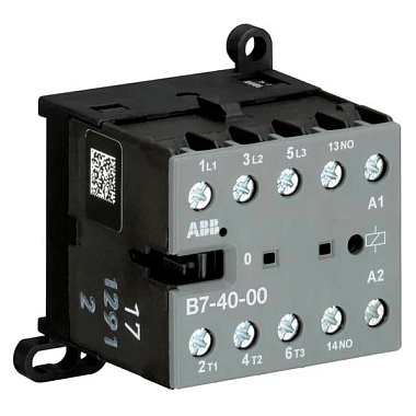 Мини контактор 12А 230В АС (400В AC3) В7-40-00-80 ABB