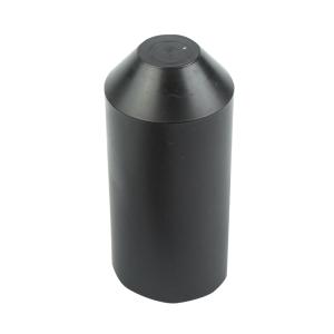 Термоусаживаемый колпак, (капа) 120,0/57,0 мм черный REXANT 