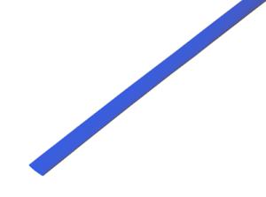 Трубка термоусаживаемая ТУТ нг 5,0/2,5мм, синяя, упаковка 50 шт. по 1м REXANT 