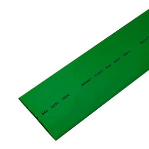 Трубка термоусаживаемая ТУТ нг 40,0/20,0мм, зеленая, упаковка 10 шт. по 1м REXANT 