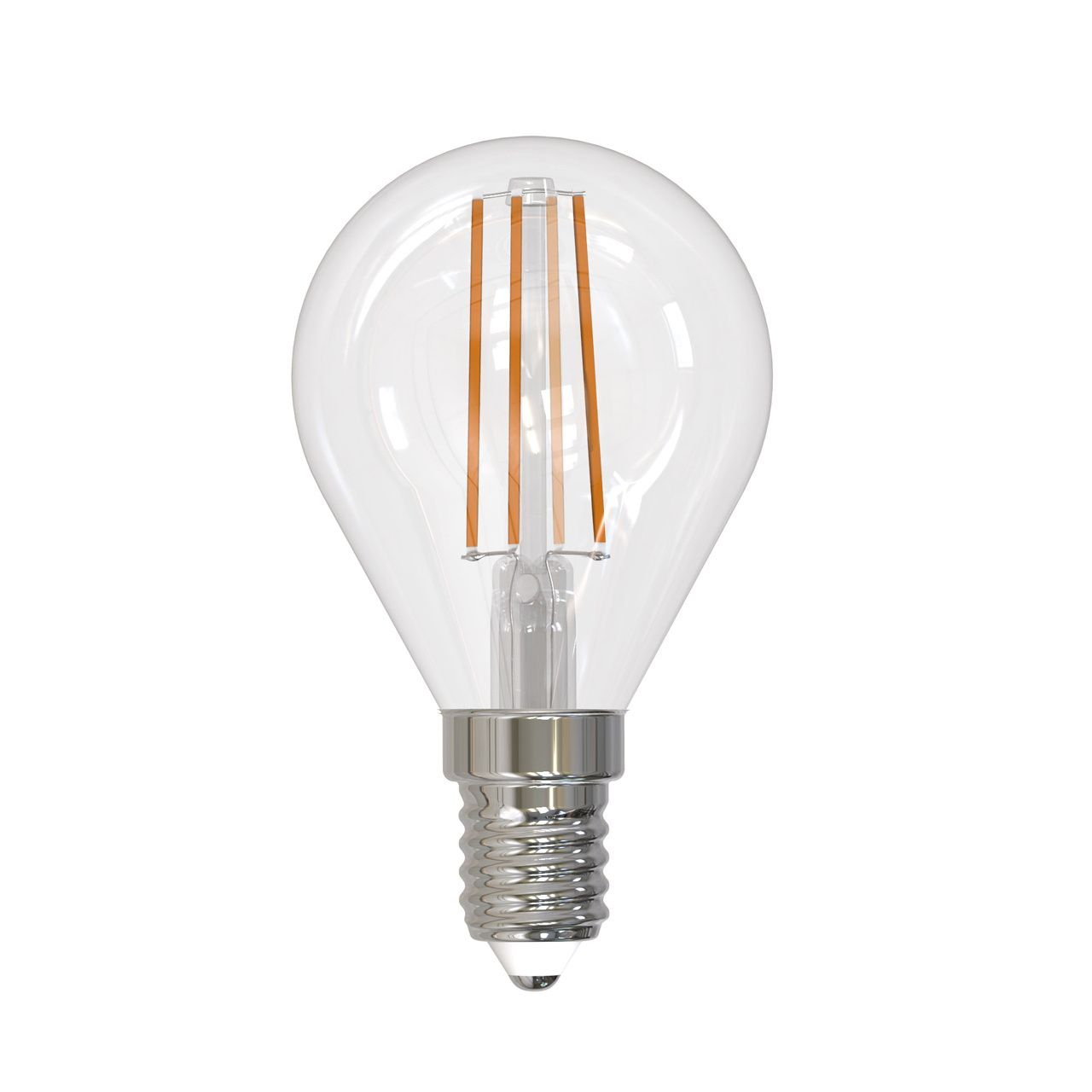 LED-G45-7,5W/NW/E14/CL GLA01TR Лампа светодиодная. Форма "шар", прозрачная. Серия Air. Белый свет (4000K). Картон. ТМ Uniel, шк 4690485099031 