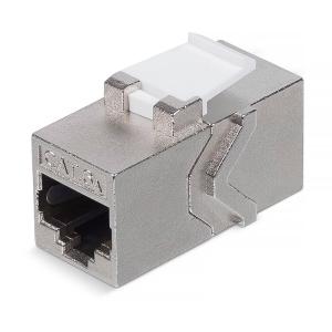 Адаптер проходной формата Keystone, Jack RJ-45(8P8C), FTP, CAT 6a REXANT PRO