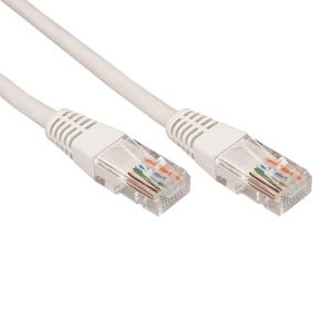 Шнур коммутационный, патч-корд U/UTP RJ45-RJ45, CAT 5e, PVC, серый, 25м REXANT