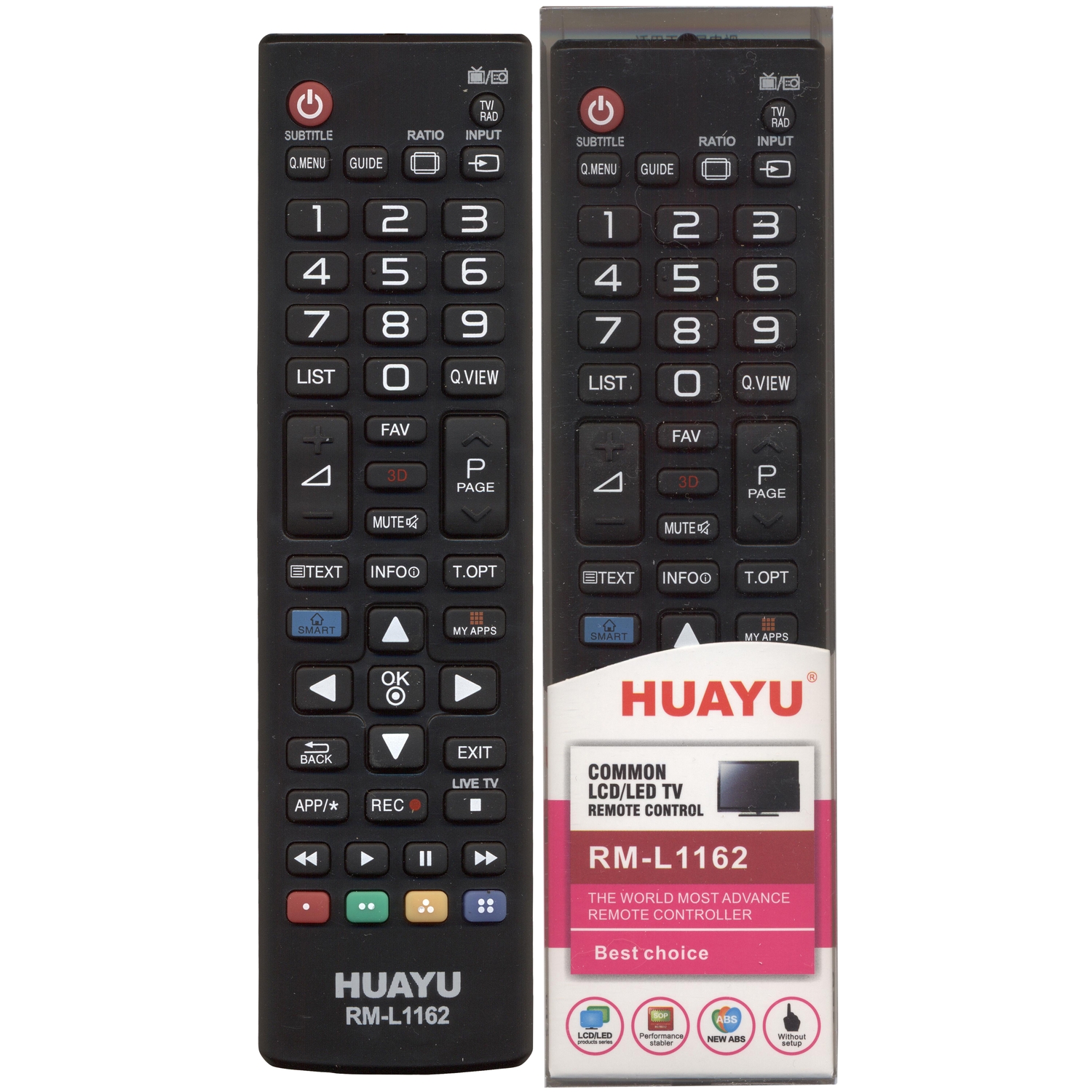 Универсальный пульт Huayu для LG RM-L1162 3D LED TV 