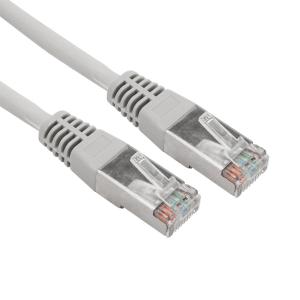 Шнур коммутационный, патч-корд F/UTP RJ45-RJ45, CAT 5e, ZH нг(А)-HF, серый, 1,5м REXANT