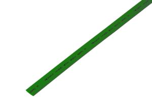 Трубка термоусаживаемая ТУТ нг 7,0/3,5мм, зеленая, упаковка 50шт. по 1м REXANT