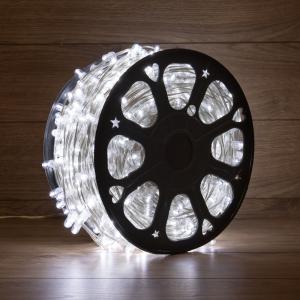 Гирлянда LED Клип-лайт 12 V, прозрачный ПВХ, 150мм, цвет диодов Белый Flashing (Белый)