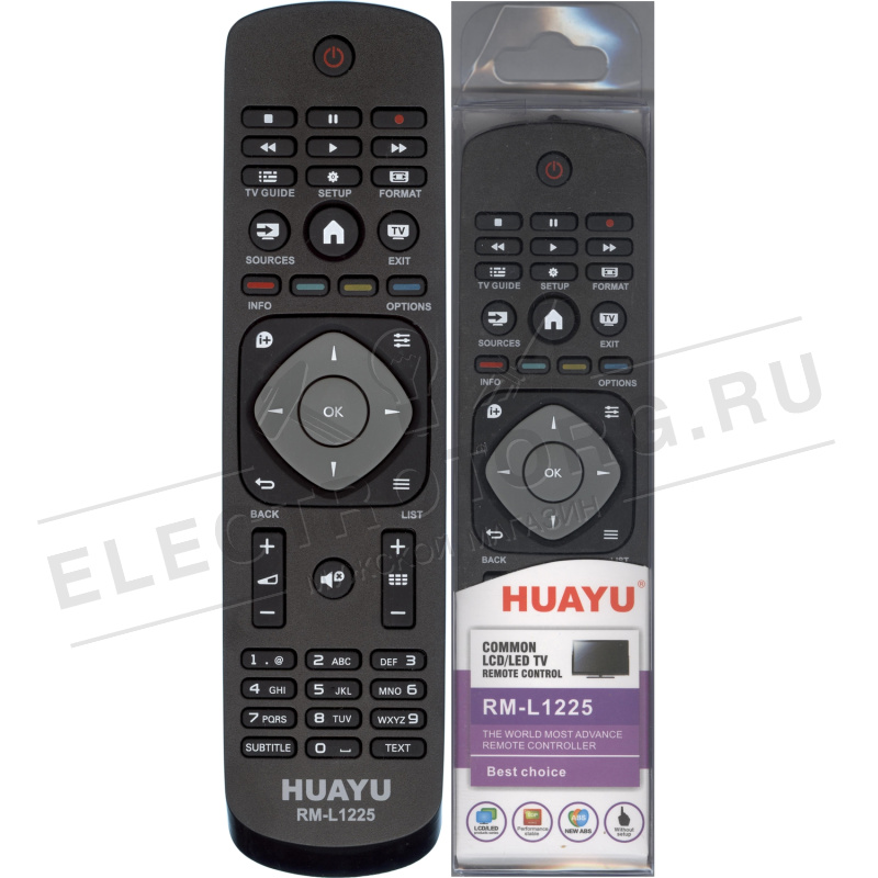 Универсальный пульт Huayu для Philips RM-L1225 