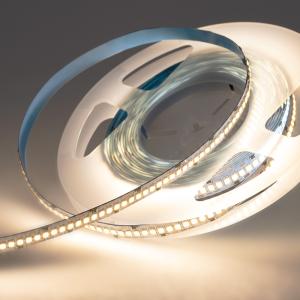 LED лента 5м 24 В, 15мм, IP23, SMD 2835, 240 LED/m, цвет свечения теплый белый (3000 К) LAMPER