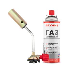 Набор горелка газовая GT-17 + газовые баллоны REXANT 