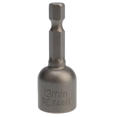 Ключ-насадка 1/4" магнитный 13х48мм (20шт/уп ) REXANT