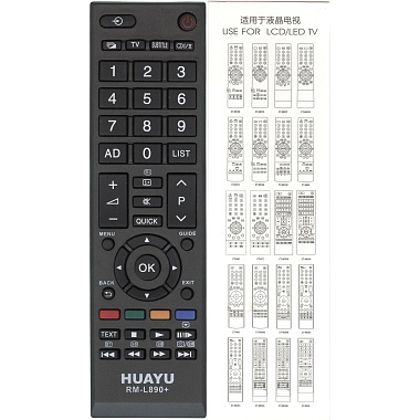 Универсальный пульт Huayu для Toshiba RM-L890+(CT-90326)
