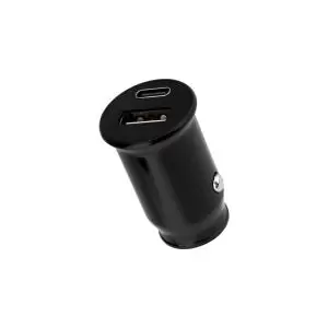 Автозарядка в прикуриватель REXANT АЗУ USB-A+USB-C, 2.4 A черная