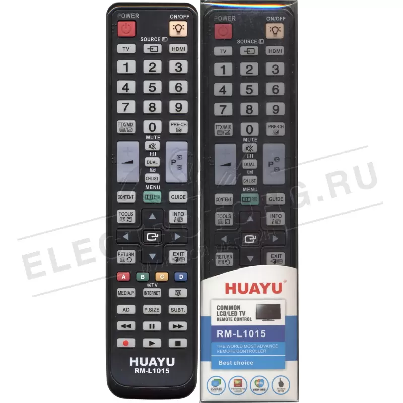 Универсальный пульт Huayu для Samsung RM-L1015 3D LEDTV