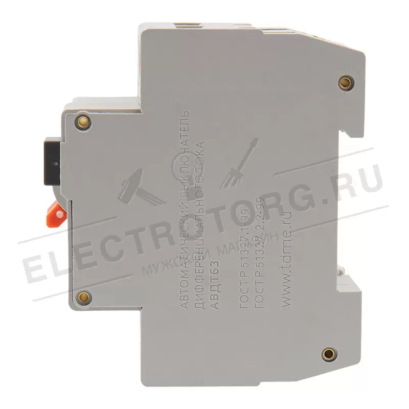 Автоматический выключатель дифференциального тока 2Р 40A 30mА 6kА (тип А) АВДТ63 TDM