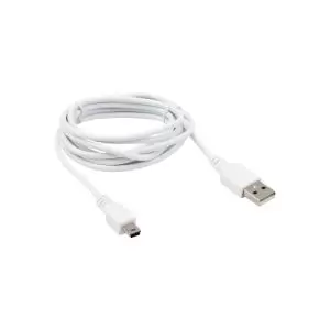 Кабель USB-mini USB/PVC/white/1,8m/REXANT 