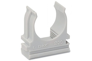 Клипса d20 серая ДКС