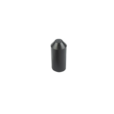 Термоусаживаемый колпак, (капа) 30,0/16,0мм черный REXANT